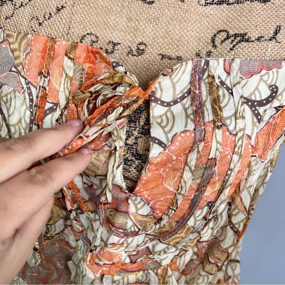 Sz S Soya Paris 100% Silk Floral Camisole $230 MSRP - Picture 6 of 10